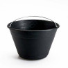 Plastic bucket black