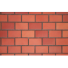 Grout brick wall