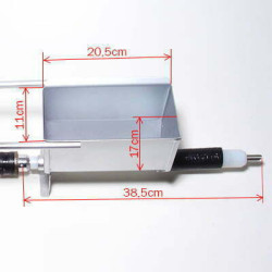 Uređaj za fugiranje - Hoby + INOX zidarska kutlača + posuda