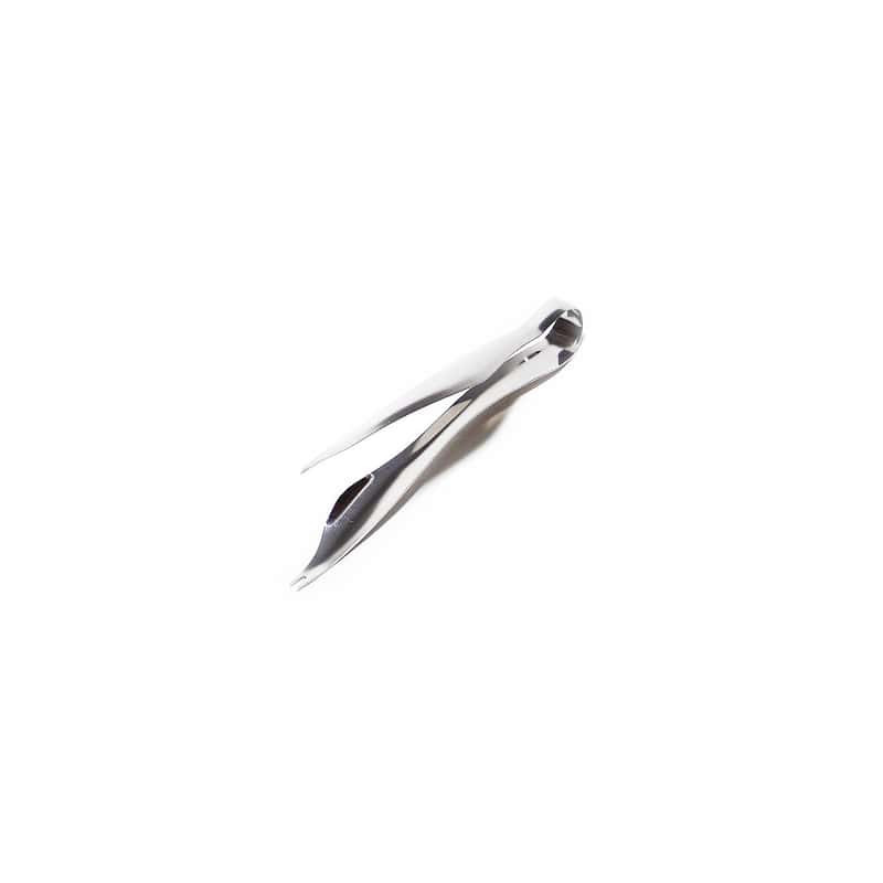Stainless steel slicing tweezers